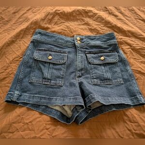 Gap 70s style shorts